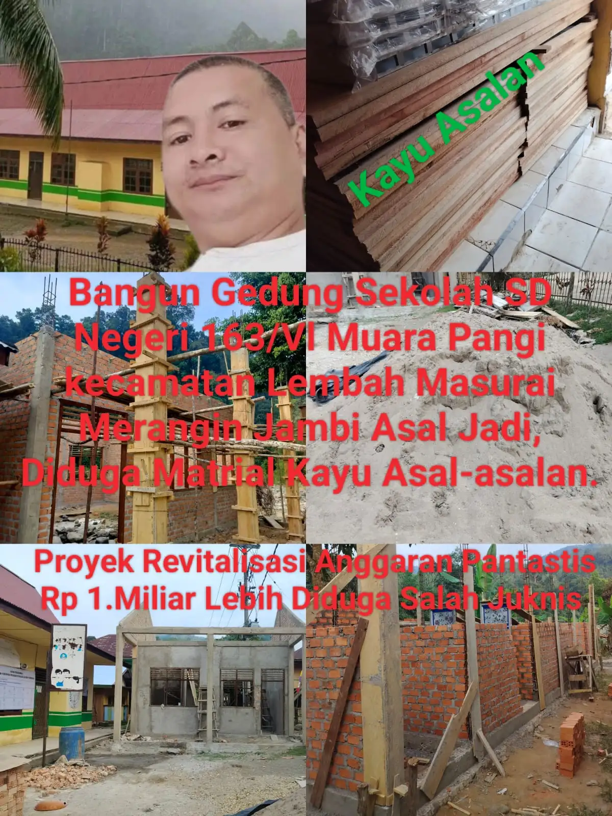 Alangkah Bengis Nya Masyarakat Muara Pangi Tuntut Kepsek SD Negeri 163 Mundur  Dari Jabatan Kepala Sekolah SD Negeri 163 Merangin Jambi.